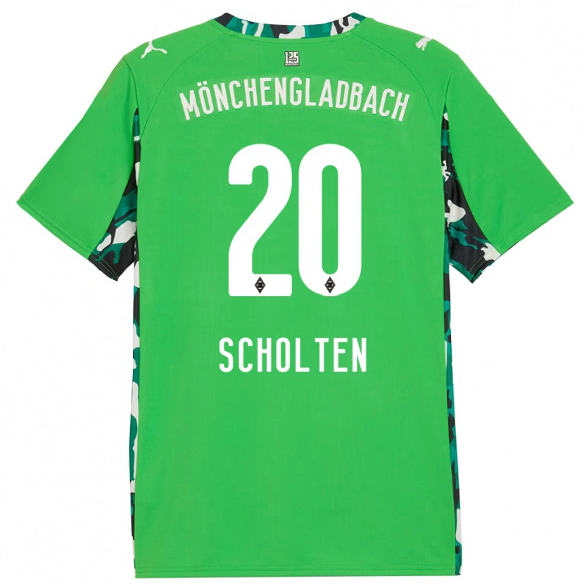 Danxen Homem Camisola Kiki Scholten #20 Verde Preto Alternativa 2025/26 Camisa Brasil