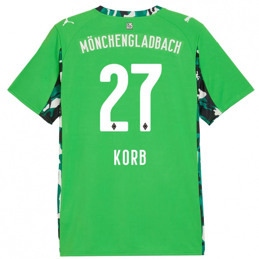 Danxen Homem Camisola Julian Korb #27 Verde Preto Alternativa 2025/26 Camisa Brasil