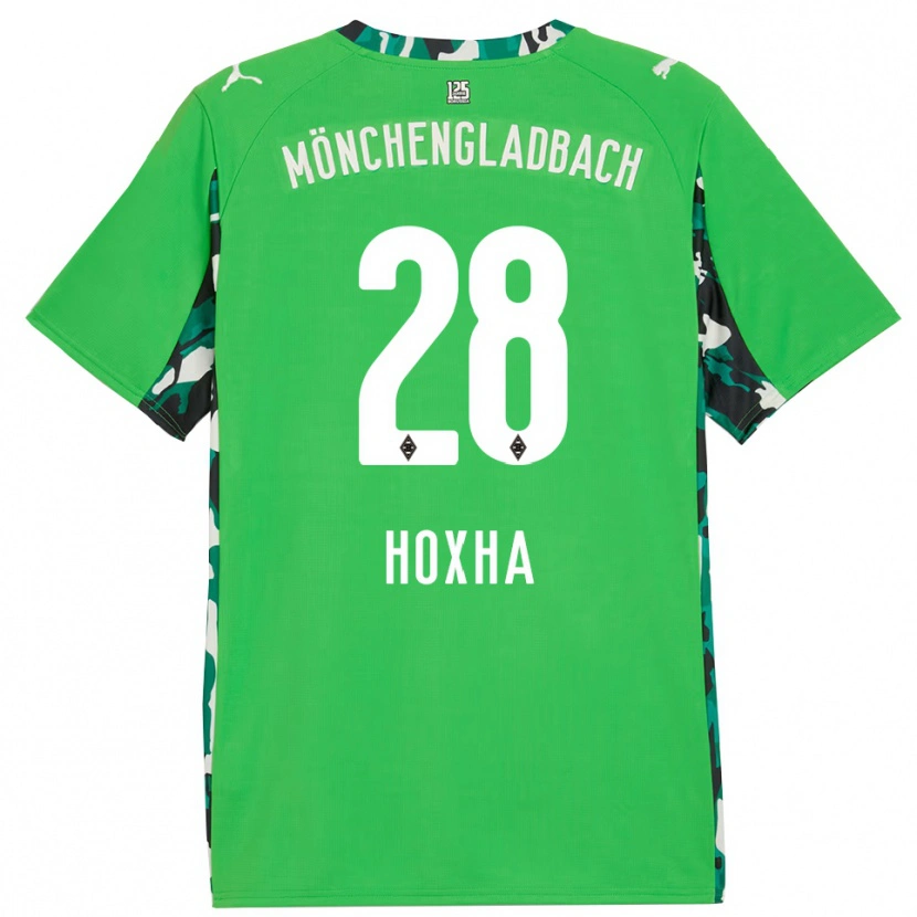 Danxen Homem Camisola Flavjo Hoxha #28 Verde Preto Alternativa 2025/26 Camisa Brasil