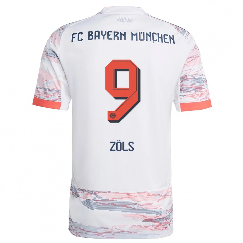 Danxen Homem Camisola Simon Zöls #9 Branco Cinza Alternativa 2025/26 Camisa Brasil