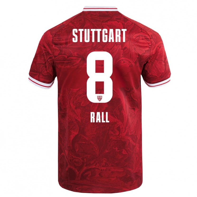 Danxen Homem Camisola Maximiliane Rall #8 Vermelho Preto Alternativa 2025/26 Camisa Brasil