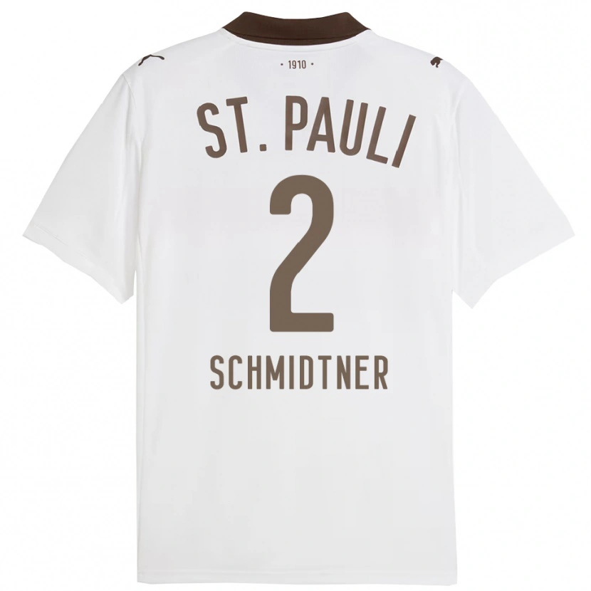 Danxen Homem Camisola Victor Schmidtner #2 Branco Vermelho Alternativa 2025/26 Camisa Brasil