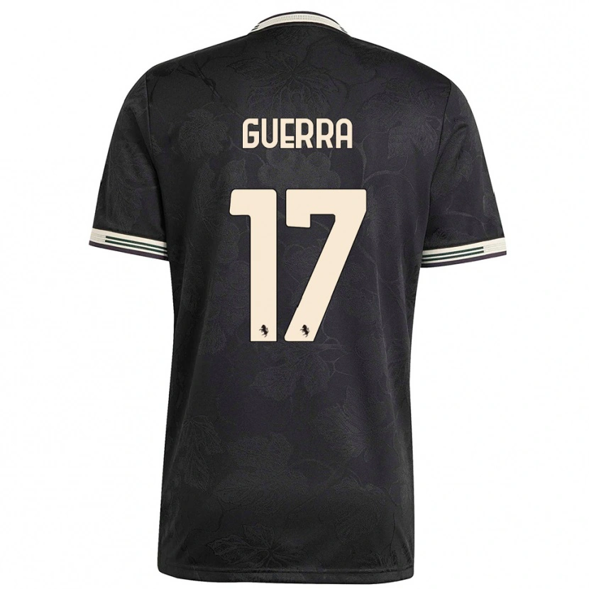 Danxen Homem Camisola Simone Guerra #17 Preto Branco Verde Terceiro 2025/26 Camisa Brasil