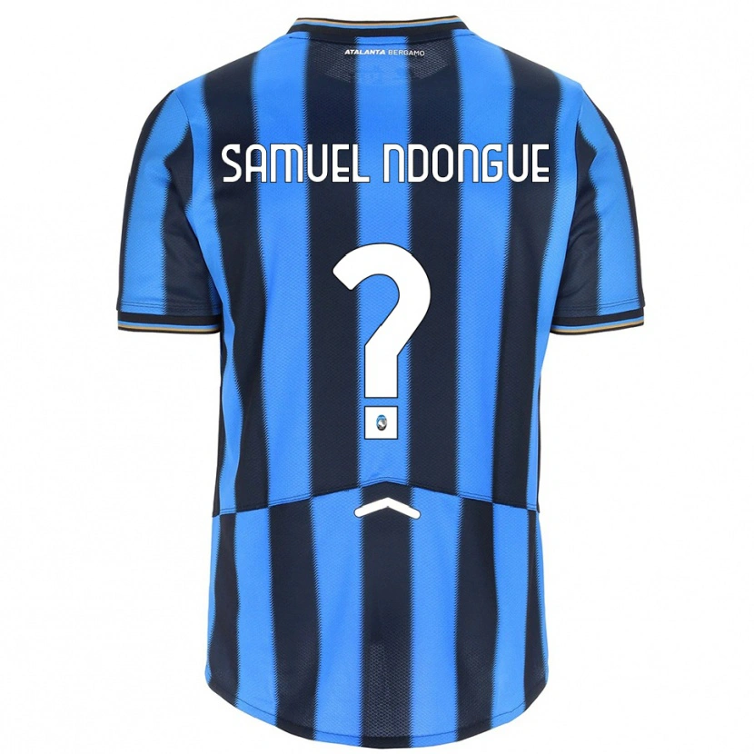Danxen Mulher Camisola Frederick Samuel Ndongue #0 Azul Celeste Preto Principal 2025/26 Camisa Brasil