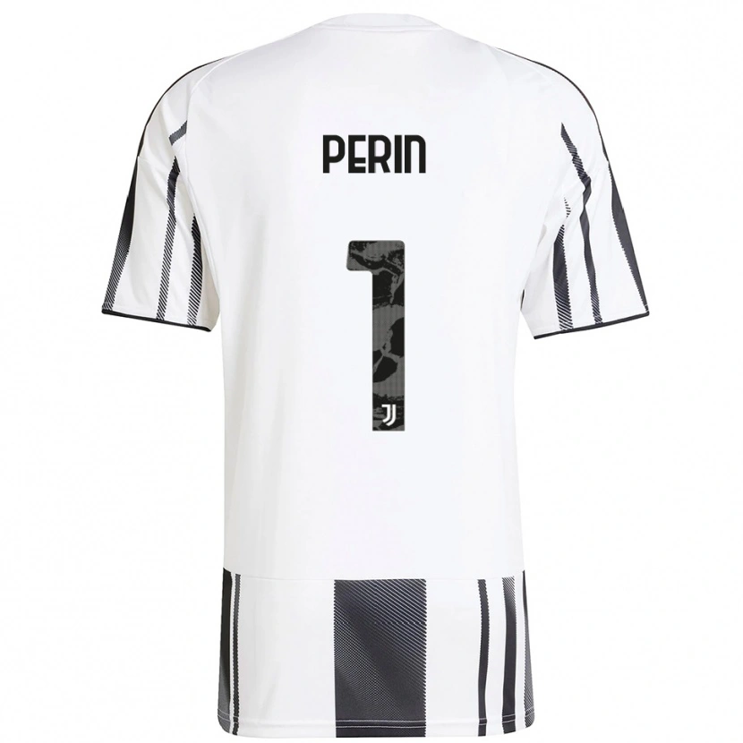 Danxen Mulher Camisola Mattia Perin #1 Branco Preto Principal 2025/26 Camisa Brasil