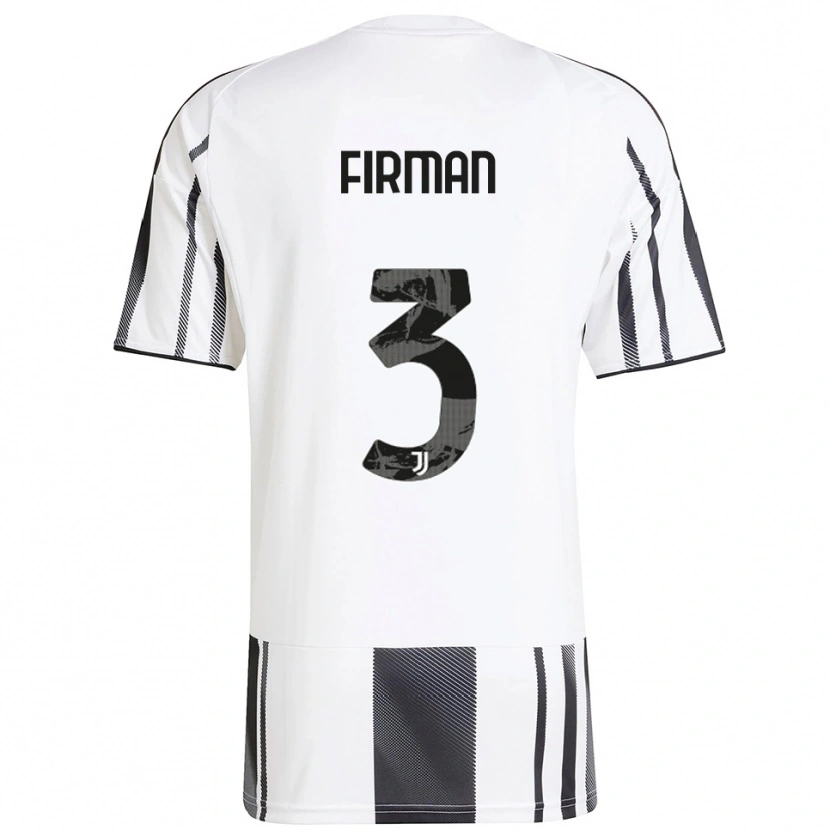 Danxen Mulher Camisola Andriy Firman #3 Branco Preto Principal 2025/26 Camisa Brasil