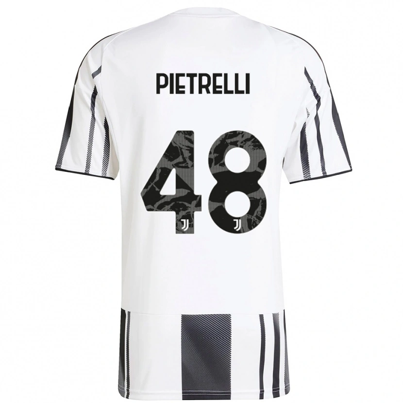Danxen Mulher Camisola Alessandro Pietrelli #48 Branco Preto Principal 2025/26 Camisa Brasil