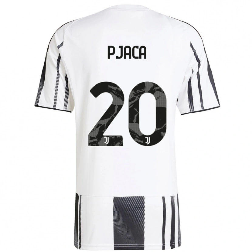 Danxen Mulher Camisola Marko Pjaca #20 Branco Preto Principal 2025/26 Camisa Brasil