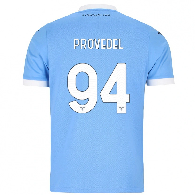 Danxen Mulher Camisola Ivan Provedel #94 Azul Celeste Branco Principal 2025/26 Camisa Brasil
