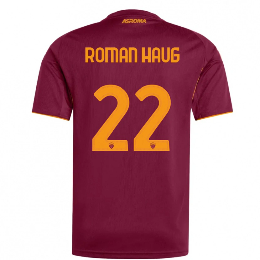 Danxen Mulher Camisola Sophie Roman Haug #22 Borgonha Laranja Principal 2025/26 Camisa Brasil