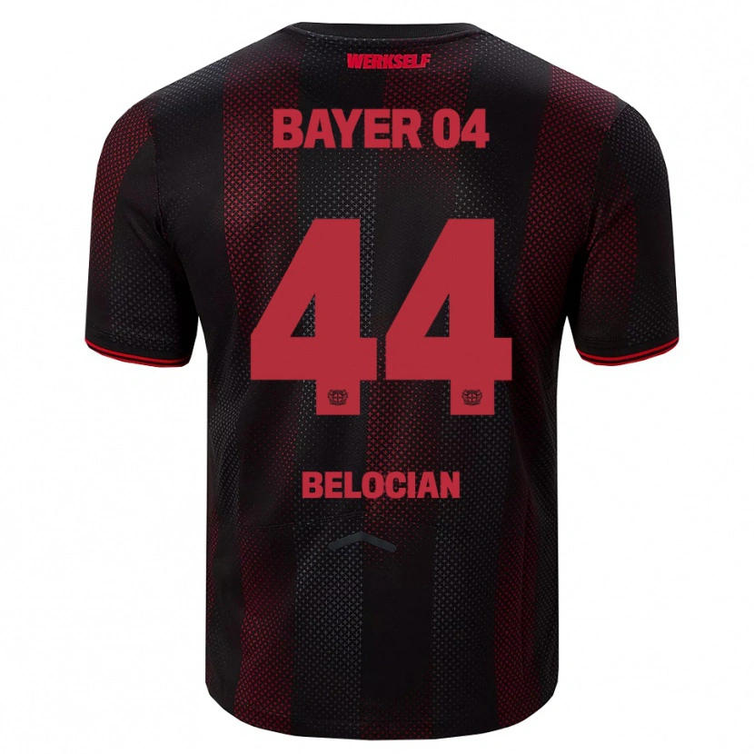 Danxen Mulher Camisola Jeanuël Belocian #44 Preto Vermelho Principal 2025/26 Camisa Brasil