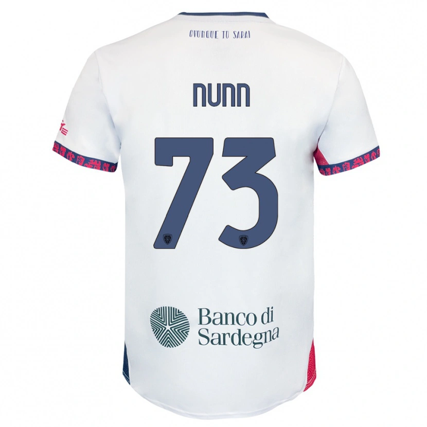 Danxen Mulher Camisola Jack Nunn #73 Branco Marinho Vermelho Alternativa 2025/26 Camisa Brasil
