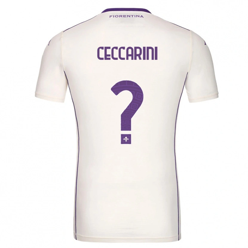 Danxen Mulher Camisola Mattia Ceccarini #0 Branco Roxo Vermelho Alternativa 2025/26 Camisa Brasil