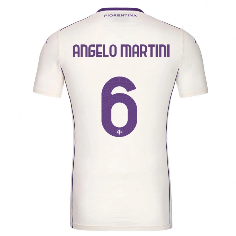 Danxen Mulher Camisola Angelo Martini #6 Branco Roxo Vermelho Alternativa 2025/26 Camisa Brasil
