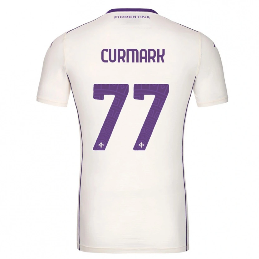 Danxen Mulher Camisola Filippa Curmark #77 Branco Roxo Vermelho Alternativa 2025/26 Camisa Brasil