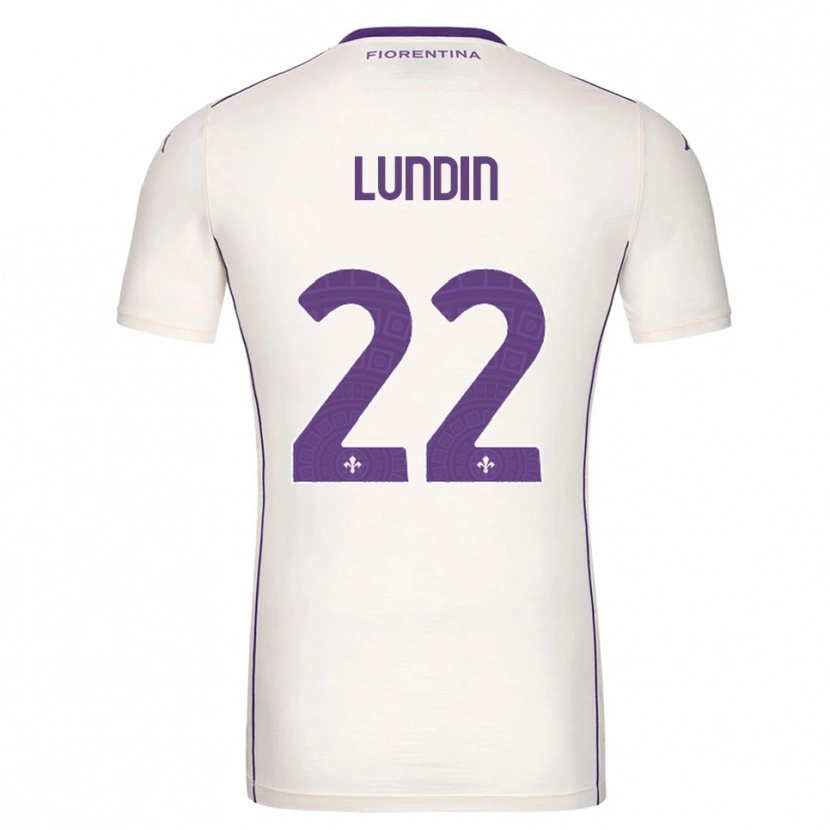 Danxen Mulher Camisola Karin Lundin #22 Branco Roxo Vermelho Alternativa 2025/26 Camisa Brasil