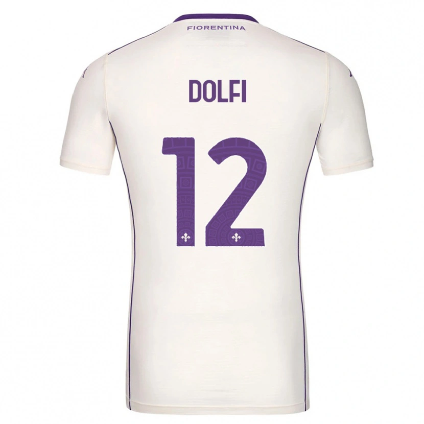 Danxen Mulher Camisola Brando Dolfi #12 Branco Roxo Vermelho Alternativa 2025/26 Camisa Brasil