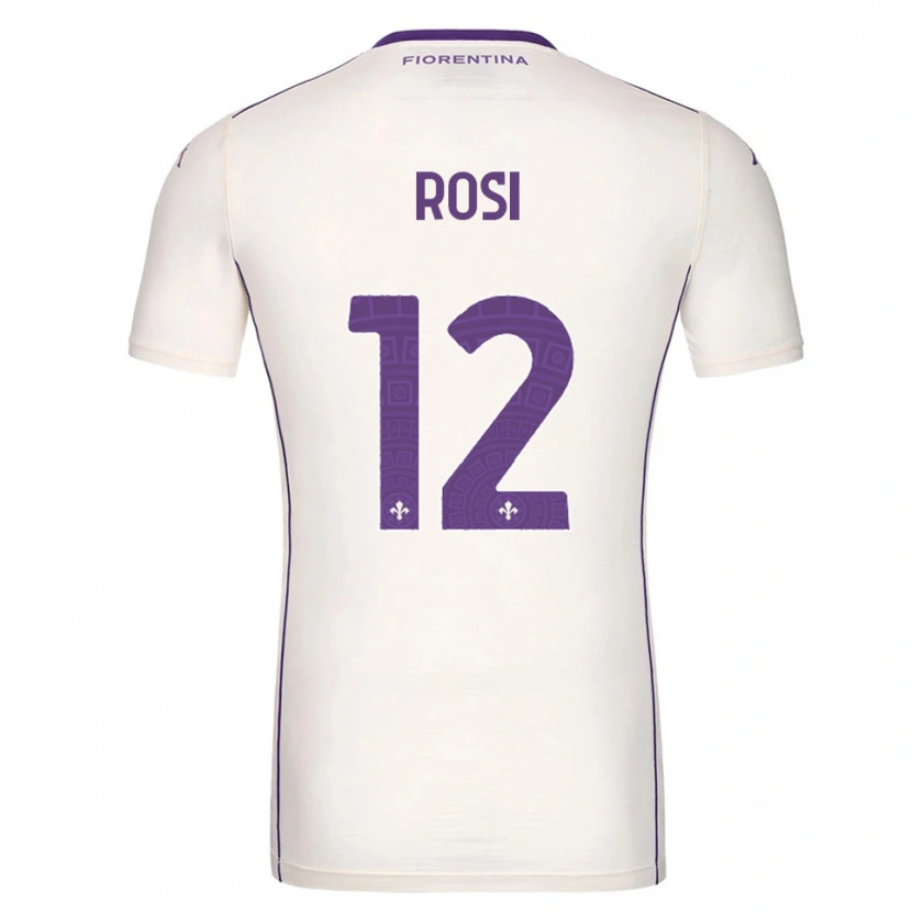 Danxen Mulher Camisola Ettore Rosi #12 Branco Roxo Vermelho Alternativa 2025/26 Camisa Brasil
