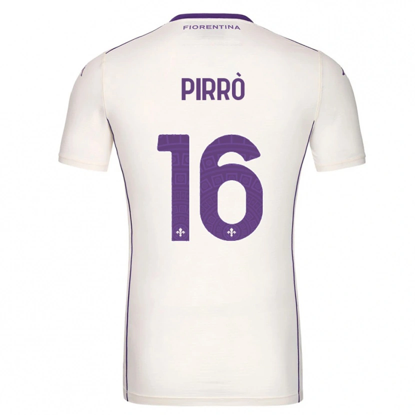 Danxen Mulher Camisola Antonio Pirrò #16 Branco Roxo Vermelho Alternativa 2025/26 Camisa Brasil