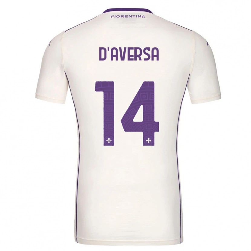 Danxen Mulher Camisola Simone D'aversa #14 Branco Roxo Vermelho Alternativa 2025/26 Camisa Brasil