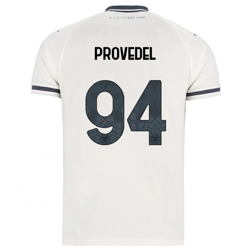 Danxen Mulher Camisola Ivan Provedel #94 Branco Marinho Alternativa 2025/26 Camisa Brasil