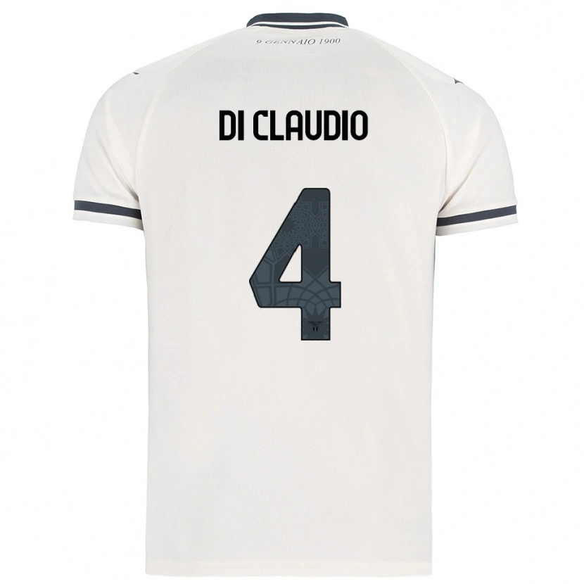 Danxen Mulher Camisola Federico Di Claudio #4 Branco Marinho Alternativa 2025/26 Camisa Brasil