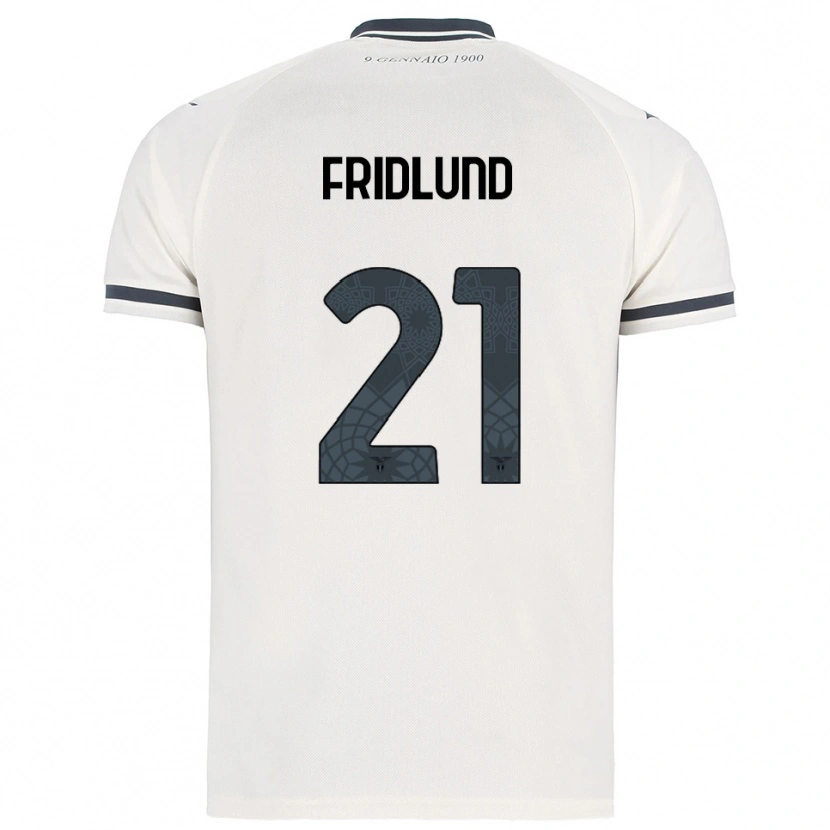 Danxen Mulher Camisola Johanne Fridlund #21 Branco Marinho Alternativa 2025/26 Camisa Brasil
