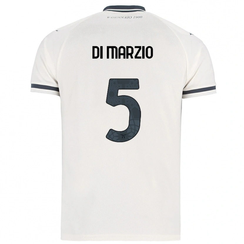 Danxen Mulher Camisola Flavio Di Marzio #5 Branco Marinho Alternativa 2025/26 Camisa Brasil