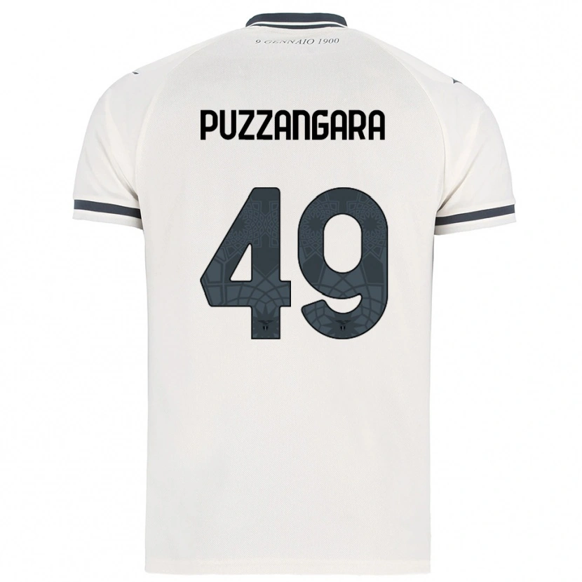Danxen Mulher Camisola Angelo Antonio Puzzangara #49 Branco Marinho Alternativa 2025/26 Camisa Brasil