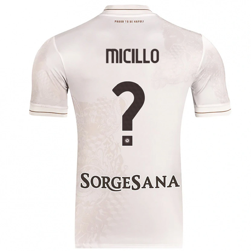 Danxen Mulher Camisola Salvatore Micillo #0 Champagne Marrom Alternativa 2025/26 Camisa Brasil