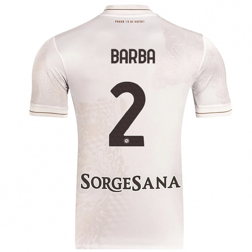 Danxen Mulher Camisola Benedetto Barba #2 Champagne Marrom Alternativa 2025/26 Camisa Brasil
