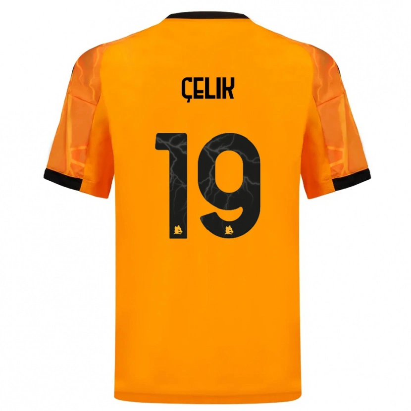Danxen Mulher Camisola Zeki Çelik #19 Laranja Preto Alternativa 2025/26 Camisa Brasil