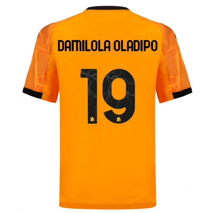 Danxen Mulher Camisola Shukurat Damilola Oladipo #19 Laranja Preto Alternativa 2025/26 Camisa Brasil