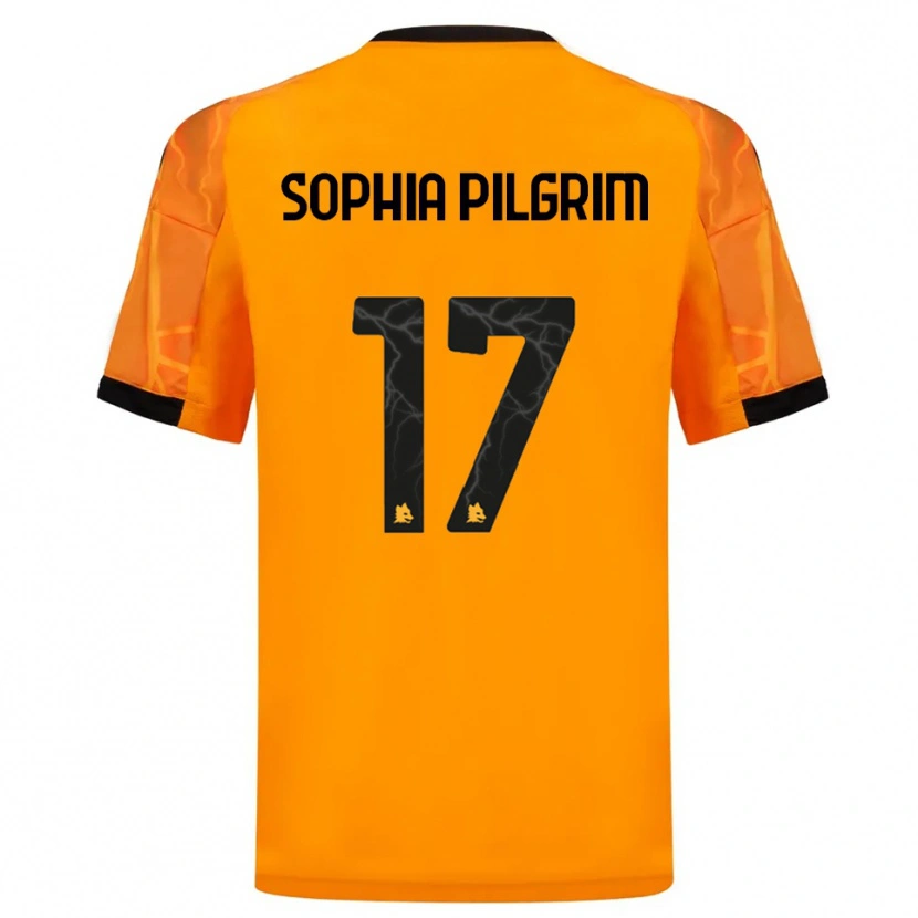 Danxen Mulher Camisola Alayah Sophia Pilgrim #17 Laranja Preto Alternativa 2025/26 Camisa Brasil