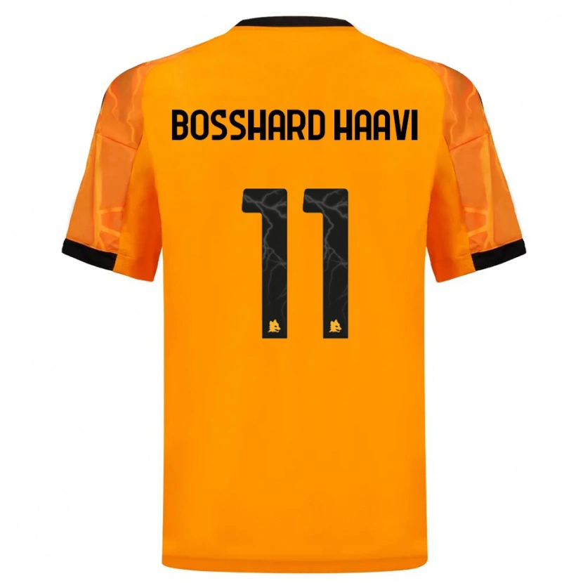 Danxen Mulher Camisola Emilie Bosshard Haavi #11 Laranja Preto Alternativa 2025/26 Camisa Brasil