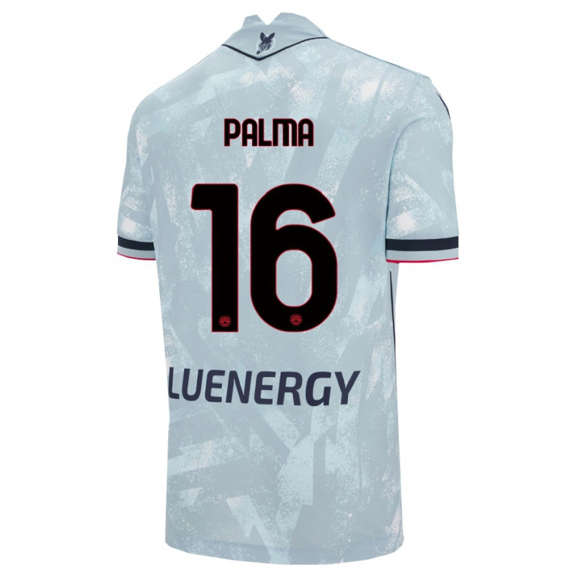 Danxen Mulher Camisola Matteo Palma #16 Azul Claro Preto Alternativa 2025/26 Camisa Brasil