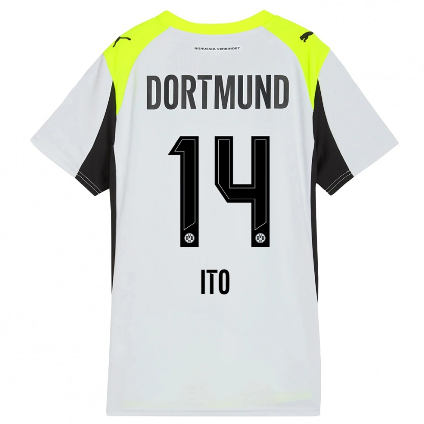 Danxen Mulher Camisola Sara Ito #14 Amarelo Fluorescente Alternativa 2025/26 Camisa Brasil