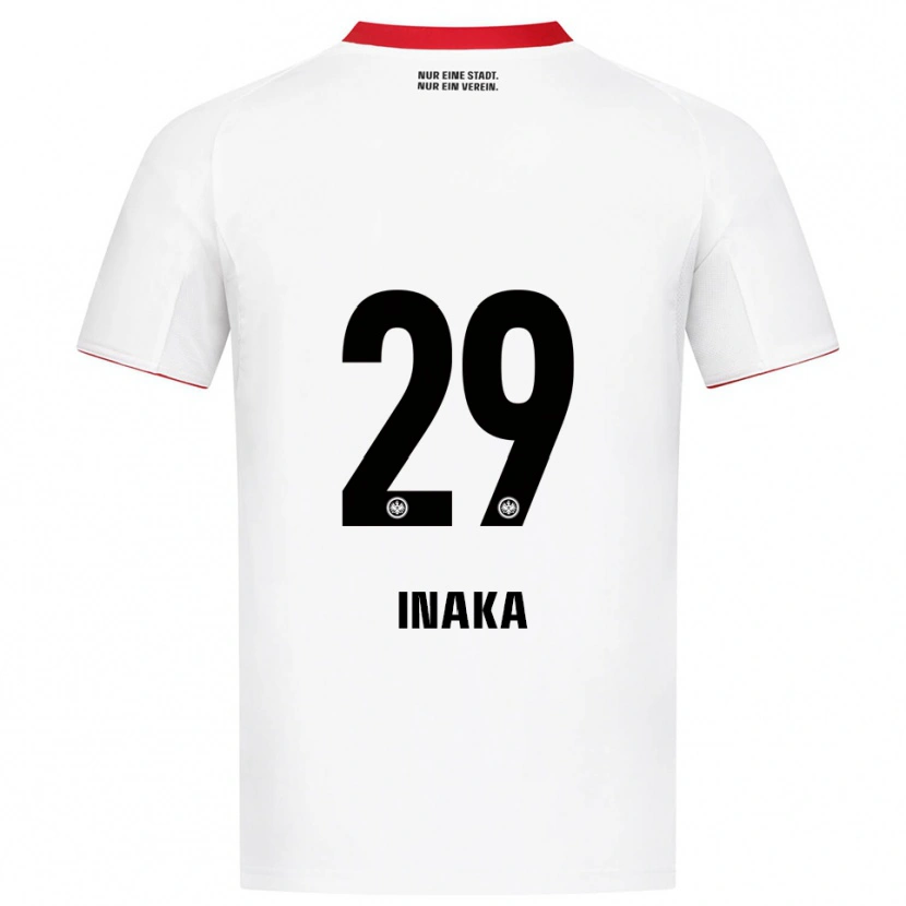 Danxen Mulher Camisola Arthur Inaka #29 Branco Vermelho Alternativa 2025/26 Camisa Brasil