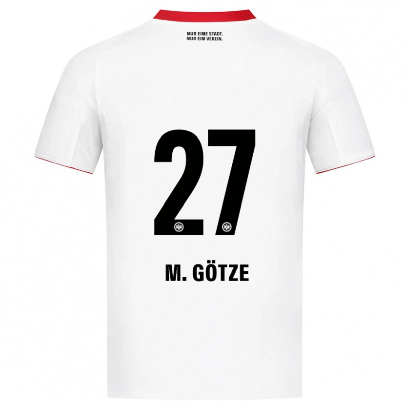 Danxen Mulher Camisola Mario Götze #27 Branco Vermelho Alternativa 2025/26 Camisa Brasil