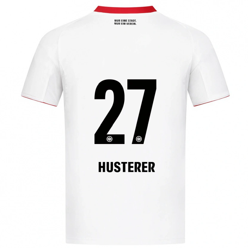 Danxen Mulher Camisola Lean Husterer #27 Branco Vermelho Alternativa 2025/26 Camisa Brasil