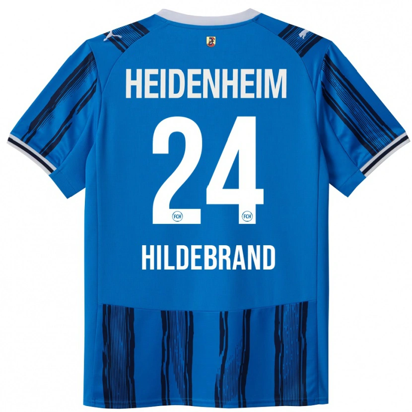 Danxen Mulher Camisola Jan Hildebrandt #24 Azul Marinho Alternativa 2025/26 Camisa Brasil