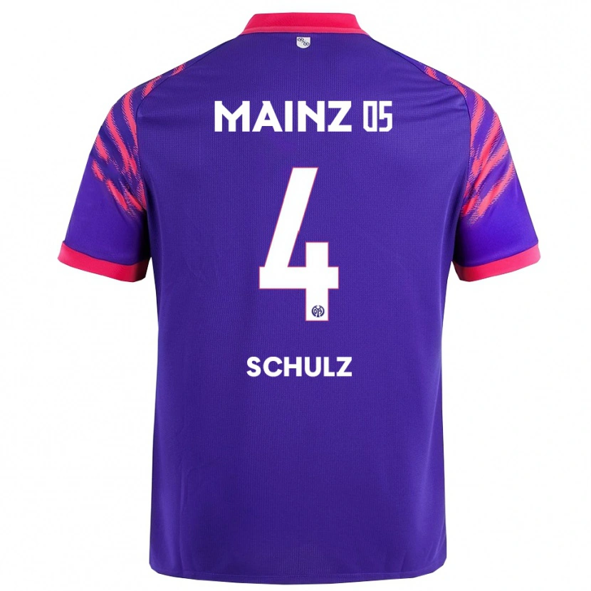 Danxen Mulher Camisola Philipp Schulz #4 Marinho Rosa Alternativa 2025/26 Camisa Brasil