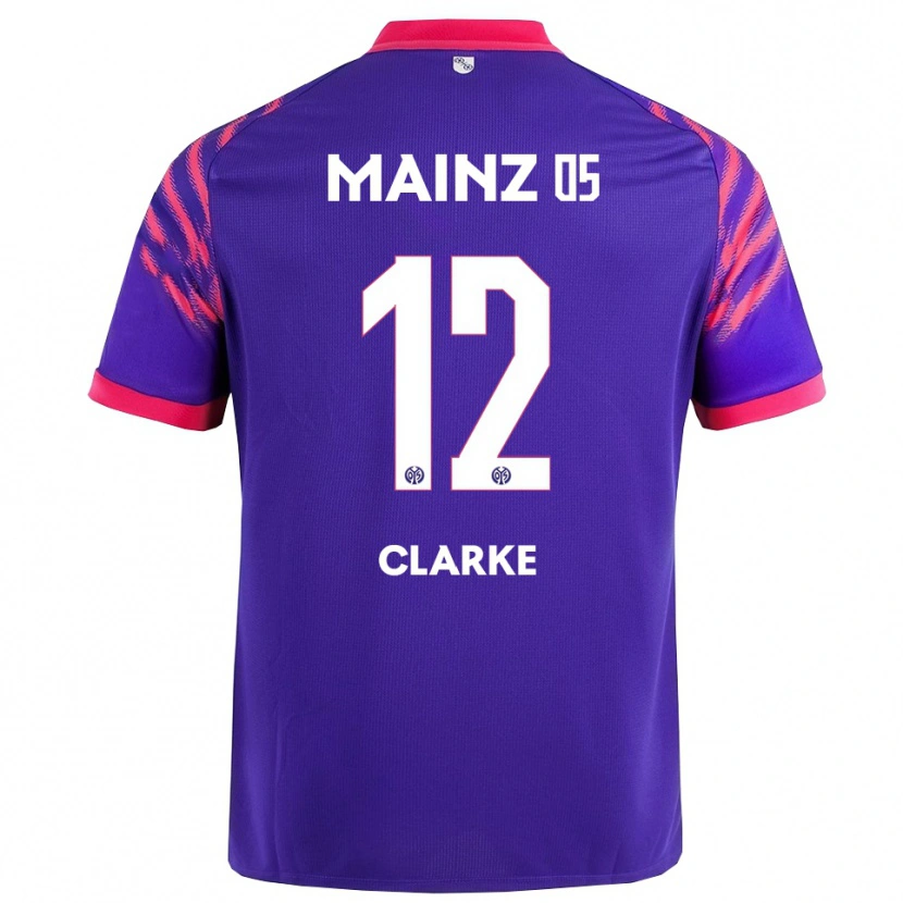 Danxen Mulher Camisola Sarah Clarke #12 Marinho Rosa Alternativa 2025/26 Camisa Brasil