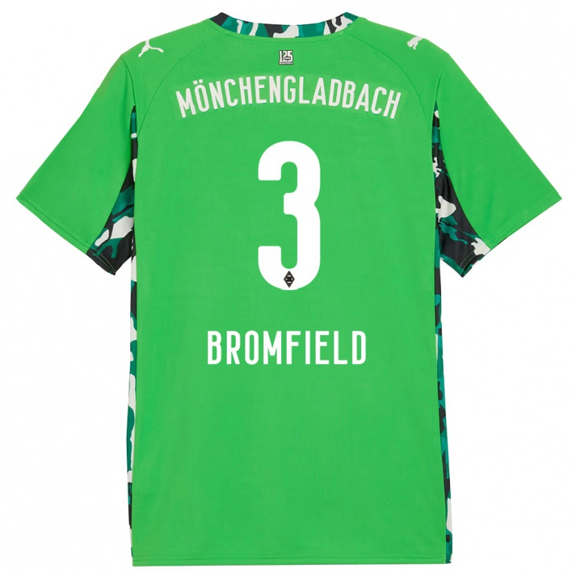 Danxen Mulher Camisola Rio Bromfield #3 Verde Preto Alternativa 2025/26 Camisa Brasil