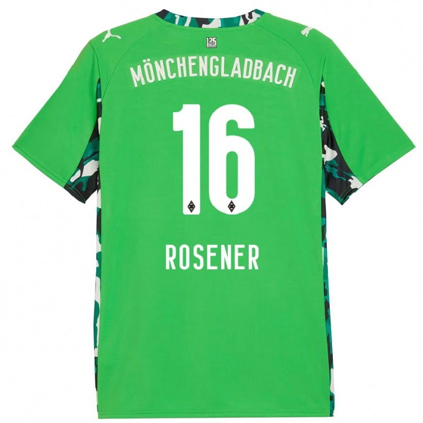 Danxen Mulher Camisola Chiara Rösener #16 Verde Preto Alternativa 2025/26 Camisa Brasil
