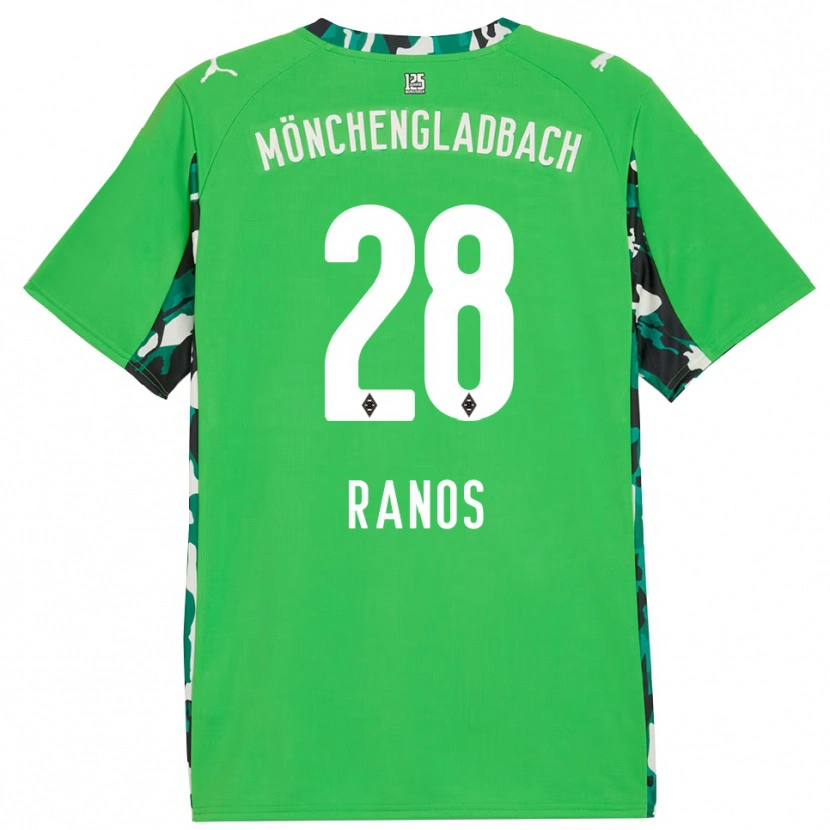 Danxen Mulher Camisola Grant-Leon Ranos #28 Verde Preto Alternativa 2025/26 Camisa Brasil
