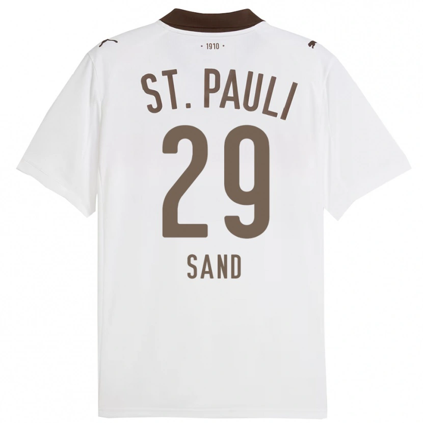 Danxen Mulher Camisola Christoffer Sand #29 Branco Vermelho Alternativa 2025/26 Camisa Brasil