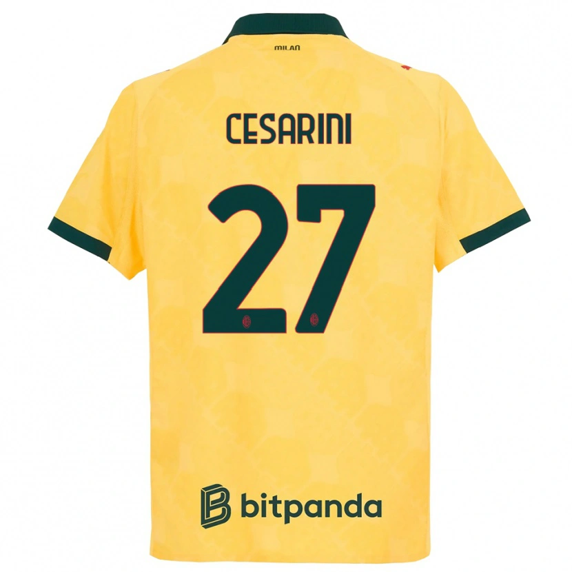 Danxen Mulher Camisola Erin Maria Patrizia Cesarini #27 Amarelo Preto Terceiro 2025/26 Camisa Brasil