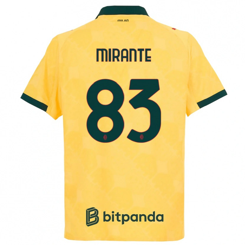 Danxen Mulher Camisola Antonio Mirante #83 Amarelo Preto Terceiro 2025/26 Camisa Brasil