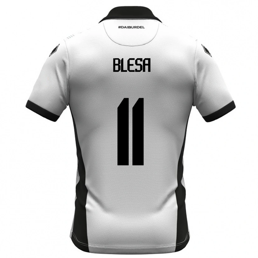 Danxen Criança Camisola Jalen Blesa #11 Branco Preto Laranja Principal 2025/26 Camisa Brasil